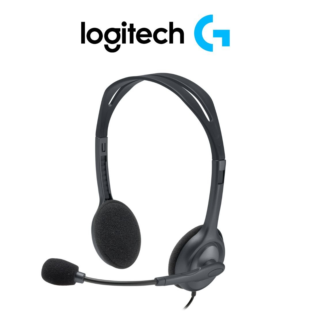 Audifonos diadema cable logitech H111 STEREO